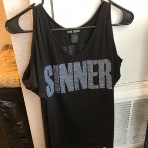 Saint/sinner shirt